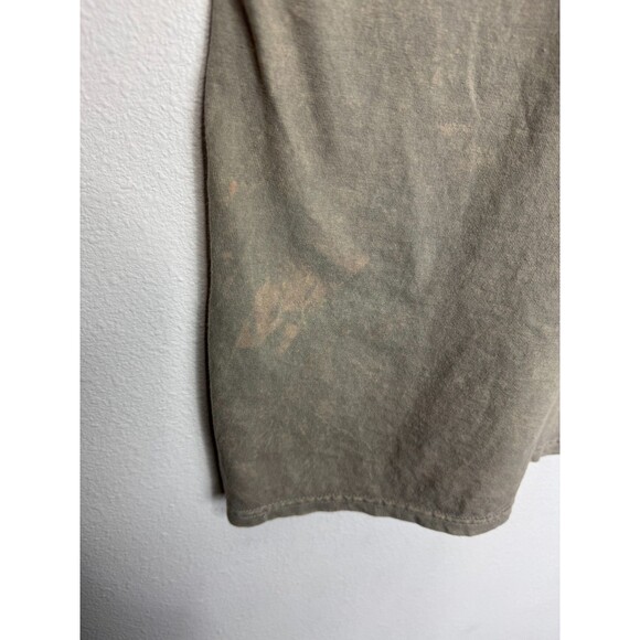 Nirvana XL Tie Dye Smiley T-Shirt Gray Mineral Wash Cotton Short Sleeve NWOT - Picture 7 of 7